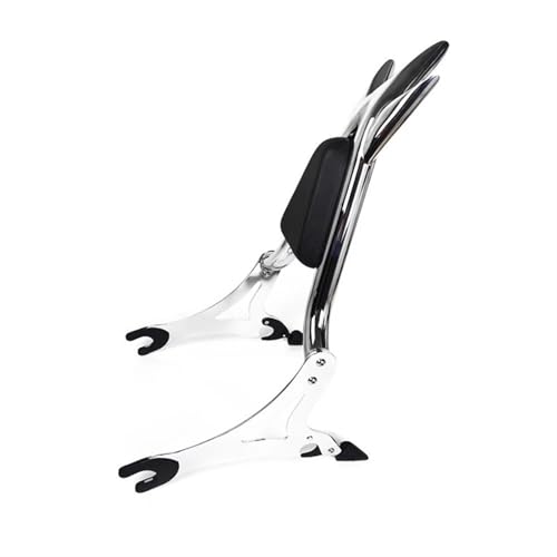 Sissy bar Indian Chieftain Challenger : dossier passager chromé 20" 22"