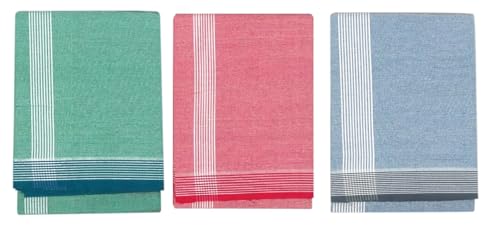Image of Men's Cotton Lungi | Traditional Indian Wear | Soft & Breathable Checked Lungis for Daily Comfort, Home Wear & Casual Use | Free Size Wrap
