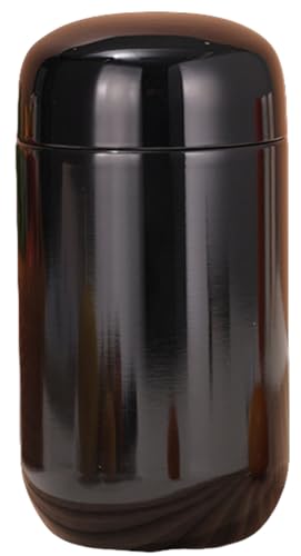 duwanlhridh 水筒 魔法瓶 ウォーターボトル スポーツミニカップボトル 200ml ステンレス 真空断熱 保温保冷 広口 軽量 蓋付き 洗いやすい 携帯用 家庭用 商業用 オフィス対応 (ブラック)