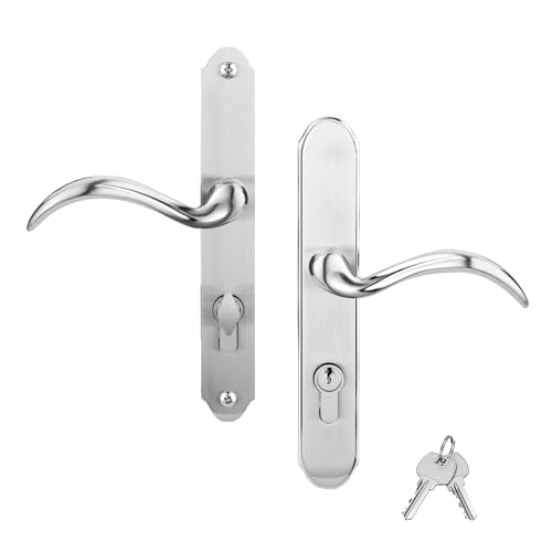 hotifytools Storm Door Handle Replacement Compatible with Pella, Storm Door Handle Set with Key and...
