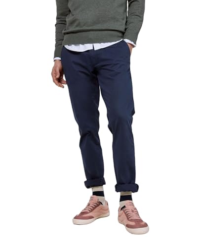 El Ganso Pantalón Chino Básico Marino