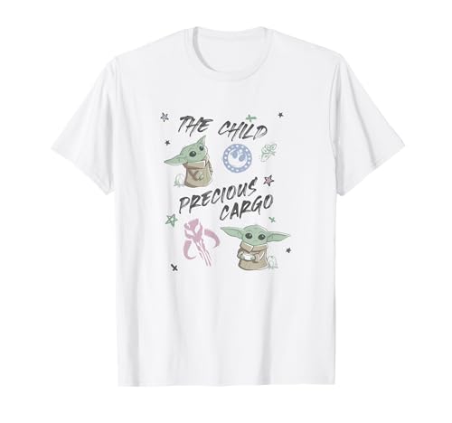 T-shirt Star Wars The Mandalorian Grogu idéal pour vos sorties geek