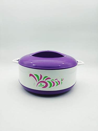 Image of Chinar Plastic Casserole Hot Pot, Set of 1, 2.25 L, Purple