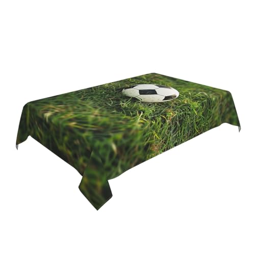 Nappe herbe de football imperméable protège table rectangulaire - 3