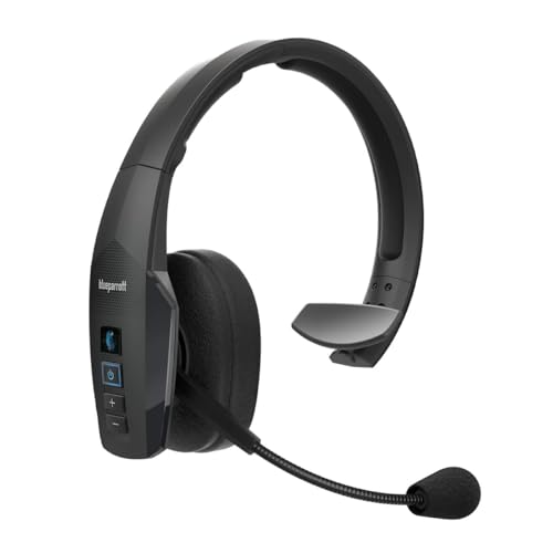 Image of BlueParrott B450-XT Noise Cancelling Bluetooth Headset - Updated Design with Long Wireless Range, Up to 24 Hours of Talk Time & IP54-Rated Wireless Headset (Renewed)