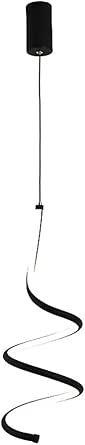 Hanging Light Fixtures, Modern 25W LED Suspension Lamps, - Linear ...