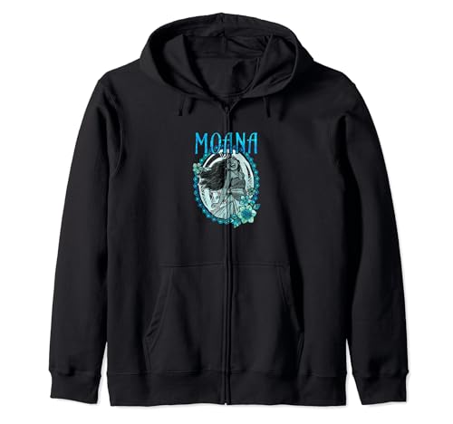 Disney Moana Wreath Zip Hoodie - Le sweat à capuche zippé contre le froid