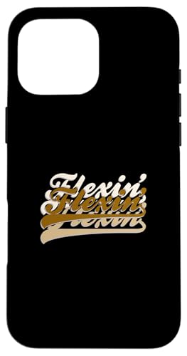 Brown Color Flexin'-X3 Brown Graphic �X�}�z�P�[�X iPhone 16 Pro Max �p