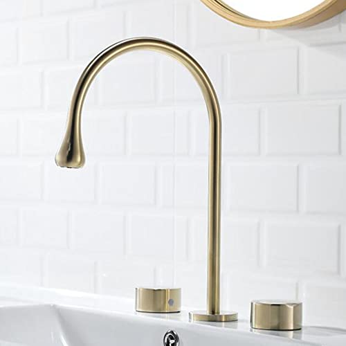 Robinet lavabo salle de bain trois trous pour moderniser votre espace de toilette familial