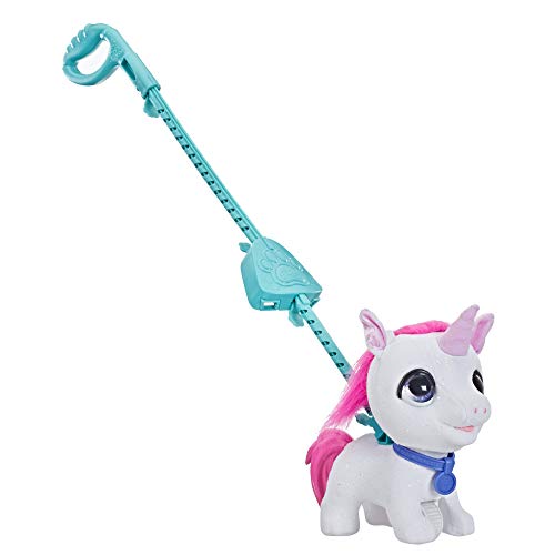 Licorne FurReal Walkalots Hasbro au salon : le jouet idéal pour s'amuser à promener son animal