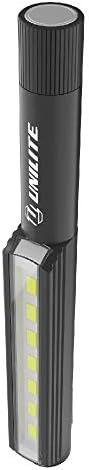 Unilite PL-3 High Grade LED Aluminium Pocket Inspection Light | 275 Lumen | Strong Magnetic Base | 3 x AAA Batteries (Included)