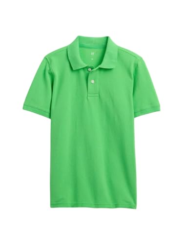 GAP Boys' Short Sleeve Logo Polo Shirt
