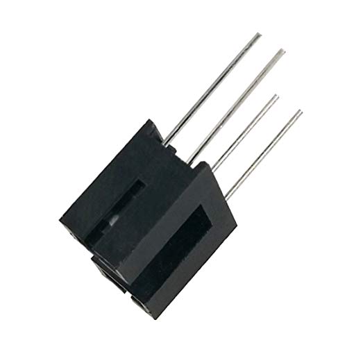 Hailege 20pcs ITR9608 ITR9608F ITR-9608 DIP-4 Opto Photo Interrupter Optischer Sensor Optischer Schalter Optischer Unterbrecher Photoelektrischer Sensor DIP4