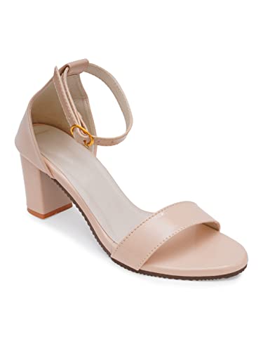 Image of Misto Women's and Girl's Formal Casual Suede Leather Block Heel Sandal