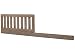 Simmons Kids SlumberTime Daybed/Toddler Guardrail Kit #328725, Rustic Driftwood