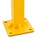 Global Industrial Bolt-On Steel Post for Double 3-Rib Guard Rail, 42