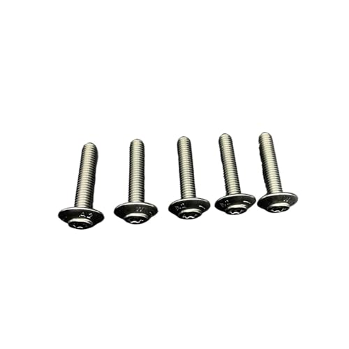 QASTGDE �݊����̂���F900R F900XR F850GS F750GS R NineT S1000RR S1000R S1000XR R1200GS R1250GS R1200RT�o�C�N�P�[�V���O�t�F�A�����O�l�W(5p M5x25)