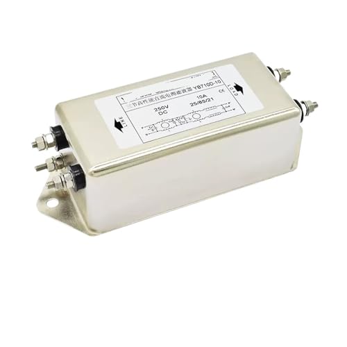 Filtre d'alimentation CC triphasé YB710D-10A pour réseau électrique continu