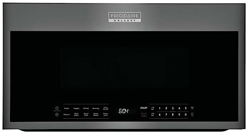 Image of Gallery 30 in. 1.9 cu. ft. Over The Range Microwave with Sensor Cook in Black Stainless Steel