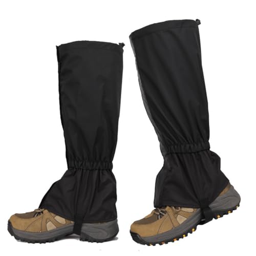 AIYVELU 1 par de Polainas impermeables,Polainas de trekking impermeables,Cubrepiernas transpirable para mujeres y hombres,Polainas de caza,Polainas de nieve,Idea para selva,nieve,montañismo