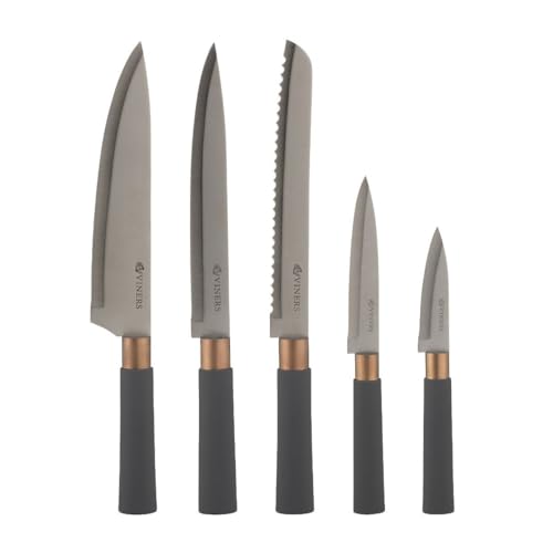Set Cuchillos Cocina 6 Piezas Metal miniatura 3