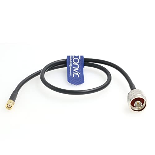 Eonvic RF �s�O�e�[�� �P�[�u�� RP-SMA �I�X���� N �^�I�X �v���O RG58 WiFi �A���e�i�p�����ᑹ�������P�[�u��
