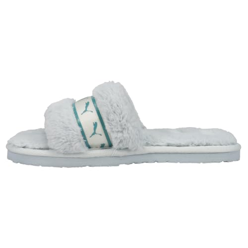PUMA Kids Girls Fluff Remix Logo Slide Casual Sandals Casual - Blue3