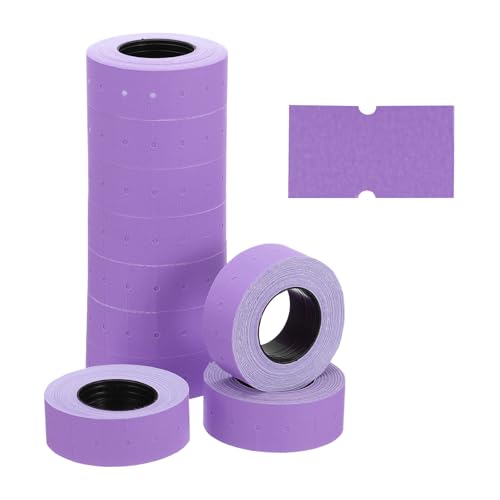Étiquettes autocollantes rectangulaires violettes PATIKIL pour pistolet étiqueteur