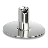 bamix Zubehör Schlagscheibe für alle bamix Stabmixer, Zum Steif schlagen und Aufschlagen, Edelstahl