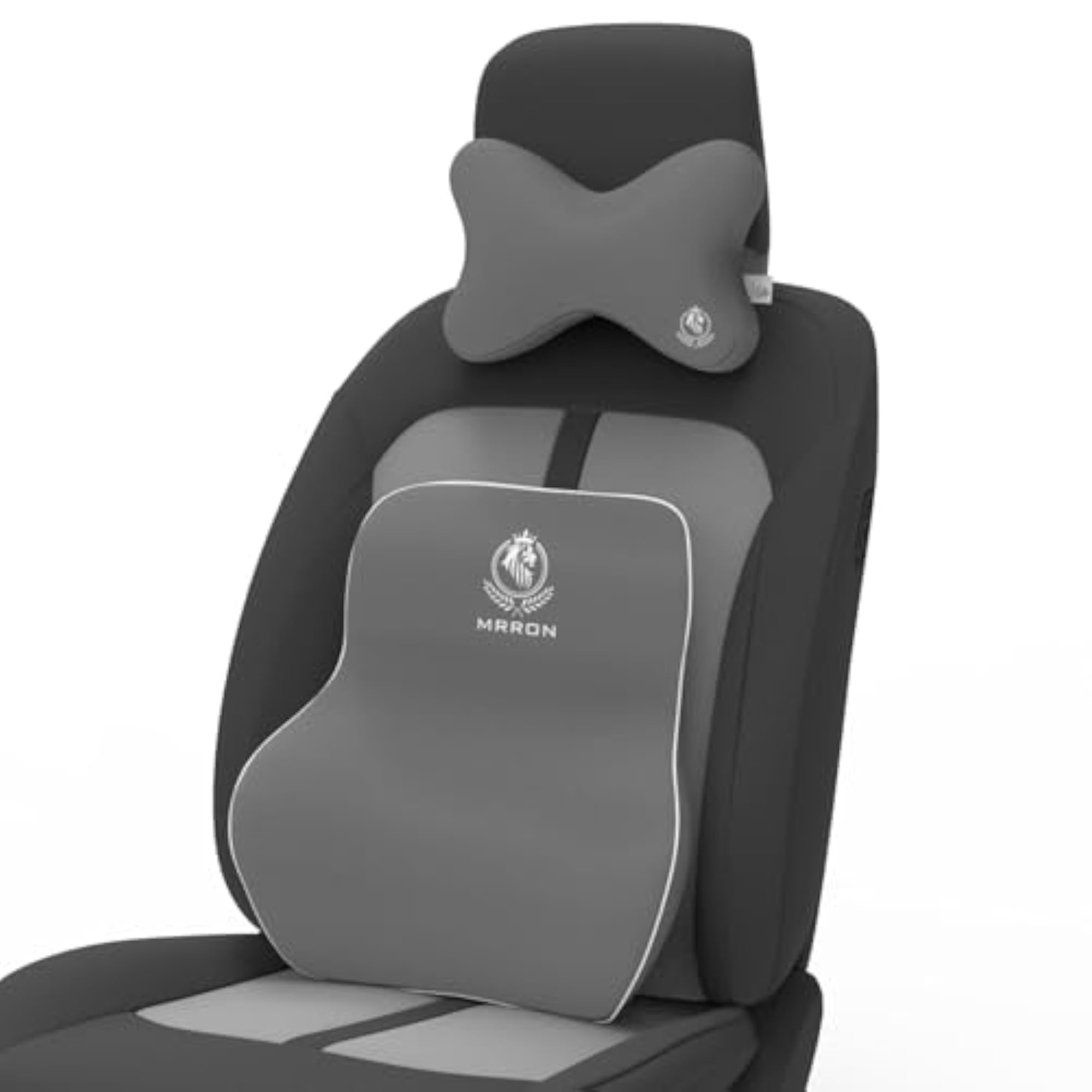 Memory Foam Neck Rest & Extra Lumbar Support
