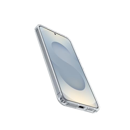 Image of OtterBox Samsung Galaxy S25 Symmetry Series Clear Magnet Case - Stardust Clear /Glitter