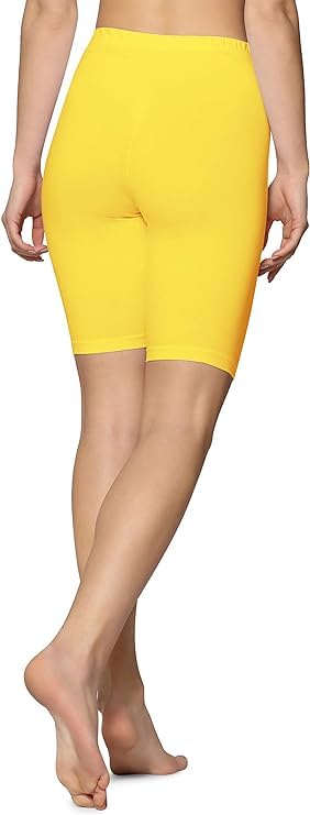 Image of DIVING DEEP Womens Slip Shorts for Under Skirt Shorts for Women & Girls High Waisted Women's Shorts | Stretchable Skin Fit Shorties Tights for Women & Girls | Cycling Shorts for Women