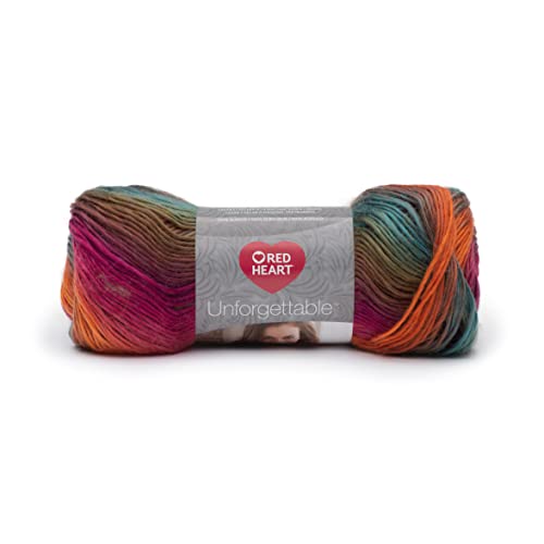 Red Heart Boutique Unforgettable Sunrise Yarn - 3 Pack of 100g/3.5oz - Acrylic - 4 Medium (Worsted) - 270 Yards - Knitting/Crochet - Image 2