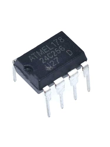 10pcs/lot AT24C256 24C256 AT24C256N 2-Wire Serial EEPROMs IC DIP-8