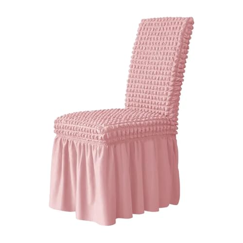 Decoración elegante del hogar con fundas de silla de respaldo alto elásticas 2