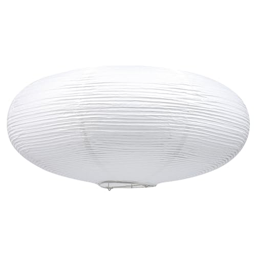 Gadpiparty Lanternes en Papier Décoratives Lanternes en Papier Ovales Blanches Lampe Japonaise Chinoise Suspendue Lanterne Boule Pliante Lampe De Peinture À...