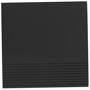 Hapinary 20 Blatt Schwarzes Bristolpapier Modell 4123