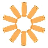 PartyKindom 10pcs Crutch Grips Replacement Hand Pads for Standard Crutches Non- Underarm Support Accessories for Enhanced Comfort and Safety