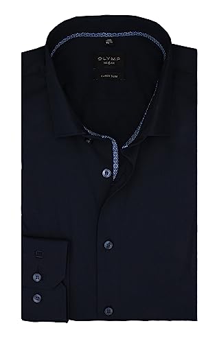 OLYMP Herren Oberhemd Langarm No. Six,Uni,super Slim,Urban...