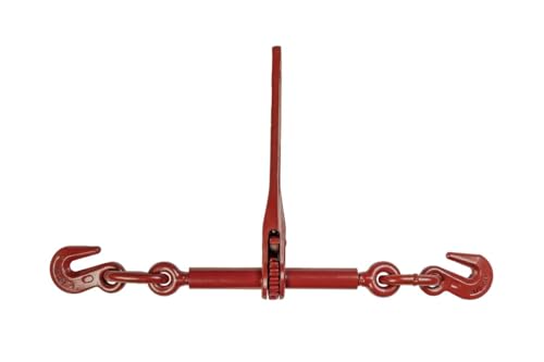 Image of BulletProof Hitches - 3 /8 inch - 1 /2 inch Ratchet Binder - Chain Binders Rated to 27,600 lbs with 9,200 lb Working Load Limit - 3 /8-1 /2 Ratchets for Grade 70 Transport Chains - DOT Compliant