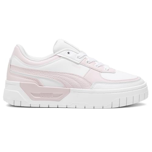 PUMA Womens Cali Dream Leather Lace Up Sneakers Shoes Casual - Black