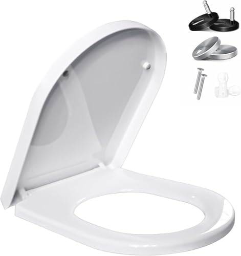 Tapa del Baño con Bajada Automática (O Forma Negra)