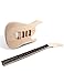 Fistrock DIY Electric Guitar Kit Beginner Kit 6 String Right Handed with Basswood Body Hard Maple Neck Poplar Laminated Fingerboard Black Hardware Build Your Own Guitar JS Series.