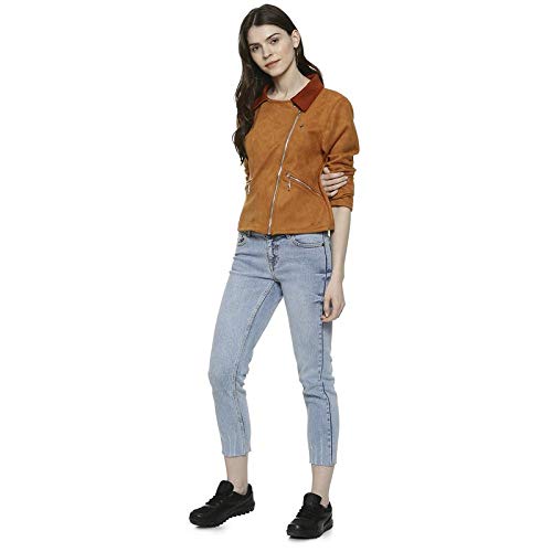 Image of PINACOLADA Women's Puffer Regular Fit Bomber Jacket For Winter Wear | Standing Collar | Full Sleeve | Zipper | Casual Jacket For Woman & Girl | Western Stylish Jacket For Women