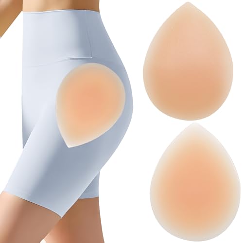 #VerdientProvisionen<br>Unsichtbares Hüftpolster für Damen Selbstklebende Silikon Hüftpolster Atmungsaktives Design für natürlichen Look Perfekt für Kleider Hochzeit Alltag (2 Stück)
