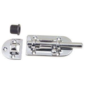 PERKO 3" CHROME BARREL BOLT "Prod. Type: Boat Outfitting"
