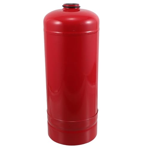 DIYEAH 2kg Bouteille Extincteur Vide Acier pour Sécurité Domestique Et Facile à Remplir Compact Et Portable pour Urgences