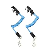 RHome Paquete de 2 correas para remos de kayak, cuerda elástica para remo de kayak, para doble y remo, caña de pescar, cordón, accesorios de surf