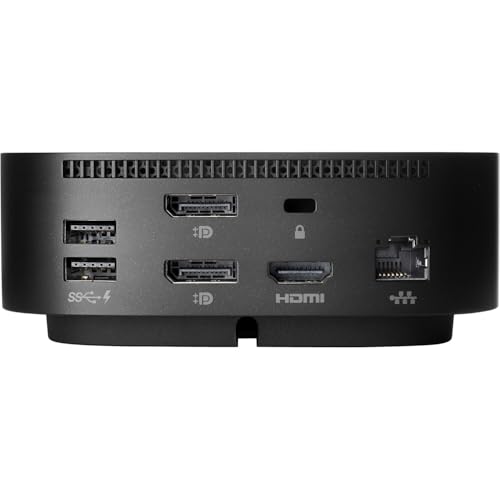 Image of HP USB-C Dock G5, 8-in-1 Laptop Docking Station with 3 Monitors 4K Display, Ethernet Port, 5 USB Ports, HDMI, 2 Displayport for Laptop, PC, MacOS, ChromeOS, Windows 10, Windows 11