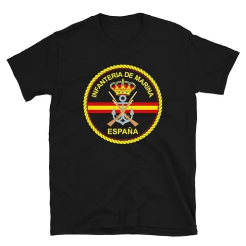 FPBQSSMV Infanteria Marina Spanish Navy Army T-Shirt Black M